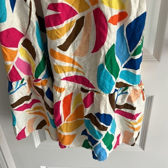 Tabitha Brown for Target botanical print mini dress size small NWOT - Picture 3 of 6